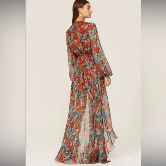 Caroline Costas Vivian Gown Small - Picture 2 of 6